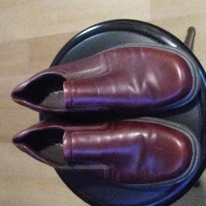 Men's Ecco Slip on Loafers Size 11 Color Brown